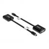club3D CAC-2113 VGA adaptér [1x mini DisplayPort zástrčka - 1x VGA zásuvka] černá 0.228 m