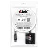 club3D CAC-2113 VGA adaptér [1x mini DisplayPort zástrčka - 1x VGA zásuvka] černá 0.228 m