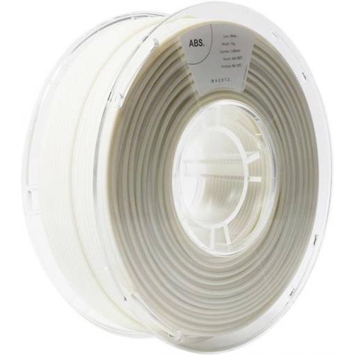 Maertz PMMA-1010-008 PMMA-1010-008 vlákno pro 3D tiskárny ABS plast chemicky odolné 2.85 mm 1000 g bílá 1 ks