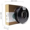 Maertz PMMA-1009-007 PMMA-1009-007 vlákno pro 3D tiskárny PLA Pro 2.85 mm 1000 g černá 1 ks