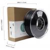 Maertz PMMA-1010-001 PMMA-1010-001 vlákno pro 3D tiskárny ABS plast chemicky odolné 1.75 mm 1000 g černá 1 ks