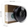 Maertz PMMA-1023-001 PMMA-1023-001 vlákno pro 3D tiskárny PLA filament uhlově černý (Carbon) Žáruvzdorné, Vysoká tuhost 1.75 mm 1000 g černá 1 ks