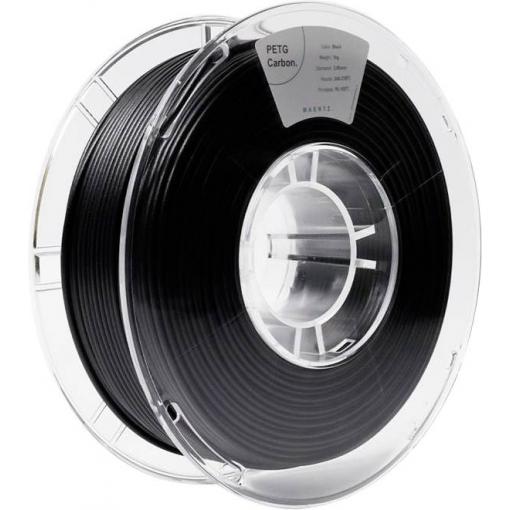 Maertz PMMA-1020-002 PMMA-1020-002 vlákno pro 3D tiskárny PETG filament uhlově černý (Carbon) chemicky odolné, Žáruvzdorné 2.85 mm 1000 g černá 1 ks