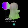 Maertz PMMA-1016-003 PMMA-1016-003 vlákno pro 3D tiskárny PLA filament vysoce lesklý (Glow+) 1.75 mm 1000 g vícebarevná 1 ks