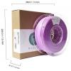 Maertz PMMA-1014-009 PMMA-1014-009 vlákno pro 3D tiskárny PLA mat Recyklované PLA vlákno, Matná 1.75 mm 1000 g fialová 1 ks