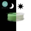 Maertz PMMA-1016-001 PMMA-1016-001 vlákno pro 3D tiskárny PLA filament vysoce lesklý (Glow+) 1.75 mm 1000 g zelená 1 ks