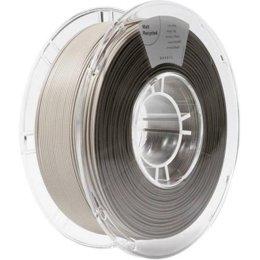 Maertz PMMA-1014-002 PMMA-1014-002 vlákno pro 3D tiskárny PLA mat Recyklované PLA vlákno, Matná 1.75 mm 1000 g šedá 1 ks