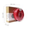Maertz PMMA-1013-009 PMMA-1013-009 vlákno pro 3D tiskárny PLA plast Recyklované PLA vlákno 1.75 mm 1000 g neonová červená 1 ks