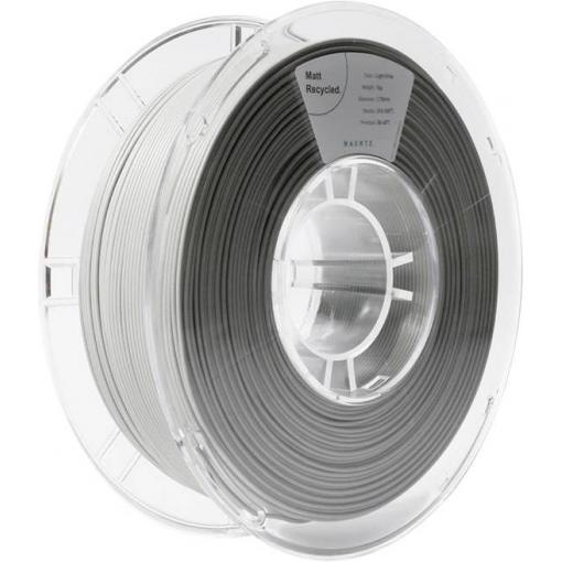 Maertz PMMA-1014-001 PMMA-1014-001 vlákno pro 3D tiskárny PLA mat Recyklované PLA vlákno, Matná 1.75 mm 1000 g světle šedá 1 ks