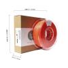Maertz PMMA-1013-010 PMMA-1013-010 vlákno pro 3D tiskárny PLA plast Recyklované PLA vlákno 1.75 mm 1000 g neonově oranžová 1 ks