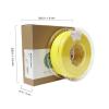 Maertz PMMA-1013-004 PMMA-1013-004 vlákno pro 3D tiskárny PLA plast Recyklované PLA vlákno 1.75 mm 1000 g žlutá 1 ks