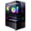 XPG INVADER X MINI midi tower PC skříň černá