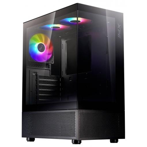 XPG INVADER X MINI midi tower PC skříň černá
