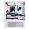 XPG INVADER X MINI midi tower PC skříň bílá