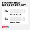 tesa Powerstrips CLICK 6x 2, 8x 2 velké Množství: 14 pár