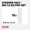 tesa Powerstrips CLICK Velké 16x 2 kusy (d x š) 85 mm x 20 mm Množství: 16 pár