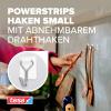 tesa Powerstrips Small Lepicí háček 3 ks bílá, nerezová ocel Množství: 3 ks