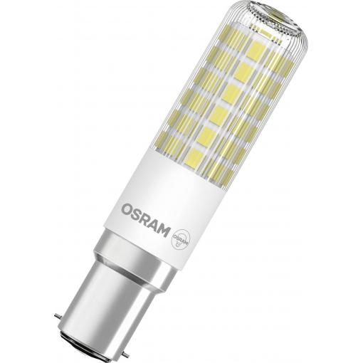 OSRAM HOMELIGHTING 4099854266706 LED Energetická třída (EEK2021) E (A - G) B15d Tvar baterie 6.5 W = 60 W teplá bílá (Ø x v) 18 mm x 80 mm 1 ks