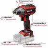 Einhell Professional Power X-Change TP-CI 18/220 Li BL - Solo, 4510085 aku rázový utahovák, 220 Nm, 18 V, Li-Ion, bez nabíječky, bez akumulátoru