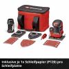 Einhell Power X-Change TE-OS 18/113 3X Li - Solo akumulátorová delta bruska, bez akumulátoru, bez nabíječky, taška, vč. příslušenství, 18 V, 4460730