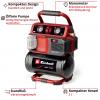 Einhell TE-AC 18/75 Li OF-Solo, 4020410, Akumulátorový kompresor, 8 bar, Bez akumulátoru, analogový manometr, 1 válec
