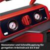 Einhell TE-AC 18/75 Li OF-Solo, 4020410, Akumulátorový kompresor, 8 bar, Bez akumulátoru, analogový manometr, 1 válec