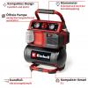 Einhell TE-AC 18/75 Li OF-Solo, 4020410, Akumulátorový kompresor, 8 bar, Bez akumulátoru, analogový manometr, 1 válec