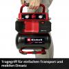 Einhell TE-AC 18/75 Li OF-Solo, 4020410, Akumulátorový kompresor, 8 bar, Bez akumulátoru, analogový manometr, 1 válec