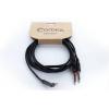 Cordial 14867 audio Y adaptér [1x jack zástrčka 3,5 mm - 2x jack zástrčka 6,3 mm (mono)] 1.50 m černá PVC plášť, dvoužilové vedení