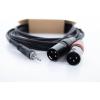Cordial EY 1,5 WMM XLR Y adaptér [1x jack zástrčka 3,5 mm - 2x XLR zástrčka 3pólová]