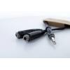 Cordial 14882 jack audio Y adaptér [1x jack zástrčka 6,3 mm (stereo) - 2x jack zásuvka 6,3 mm (stereo)] 0.30 m černá PVC plášť, dvoužilové vedení