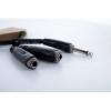 Cordial EY 0,3 PGG XLR Y adaptér [1x jack zástrčka 6,3 mm (mono) - 2x jack zásuvka 6,3 mm (mono)]