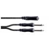 Cordial EY 0,3 GPP XLR Y adaptér [1x jack zásuvka 6,3 mm (mono) - 2x jack zástrčka 6,3 mm (mono)]