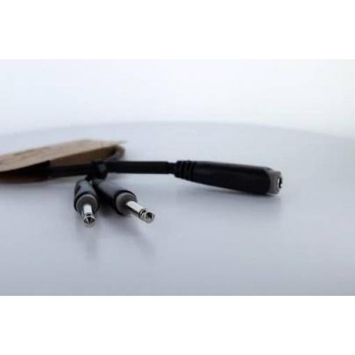 Cordial EY 0,3 GPP XLR Y adaptér [1x jack zásuvka 6,3 mm (mono) - 2x jack zástrčka 6,3 mm (mono)]