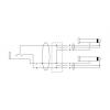 Cordial 14885 jack audio Y adaptér [1x jack zásuvka 6,3 mm (stereo) - 2x jack zástrčka 6,3 mm (mono)] 0.30 m černá PVC plášť, dvoužilové vedení