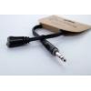 Cordial 14886 jack audio Y adaptér [1x jack zástrčka 6,3 mm (stereo) - 2x jack zásuvka 3,5 mm] 0.30 m černá PVC plášť, dvoužilové vedení