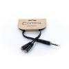 Cordial 14886 jack audio Y adaptér [1x jack zástrčka 6,3 mm (stereo) - 2x jack zásuvka 3,5 mm] 0.30 m černá PVC plášť, dvoužilové vedení