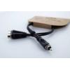 Cordial 14891 jack / cinch audio Y adaptér [1x cinch zástrčka - 2x cinch zásuvka] 0.30 m černá PVC plášť, dvoužilové vedení