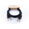Cordial 14845 jack audio kabel [2x jack zástrčka 6,3 mm (mono) - 2x jack zástrčka 6,3 mm (mono)] 3 m černá PVC plášť, dvoužilové vedení