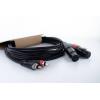 Cordial EU 1,5 FC XLR propojovací kabel [2x XLR zásuvka 3pólová - 2x cinch zástrčka] 1.50 m černá