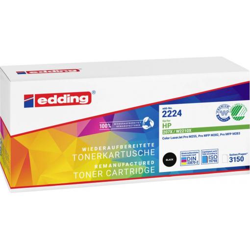 Edding Toner náhradní HP 207X kompatibilní černá 3150 Seiten EDD-2224 18-2224