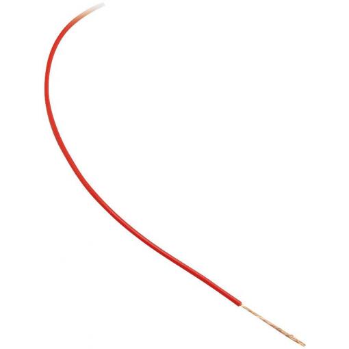 BKL Electronic 1501016/10 lanko/ licna, LiY, 1 x 0.14 mm², červená, 10 m