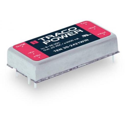 TracoPower TEN 30-2413WIN DC/DC měnič napětí do DPS 24 V/DC 15 V/DC 2 A 30 W Počet výstupů: 1 x Obsah 1 ks