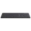 Trust Vaiya Bluetooth® klávesnice německá, QWERTZ černá nabíjecí