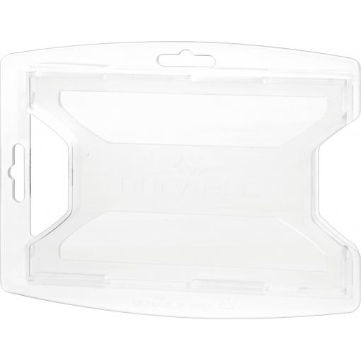 Durable 895219 reXycle® držák dokladů (š x v) 85 mm x 54 mm klip, jojo, řetěz, textilní páska 10 ks
