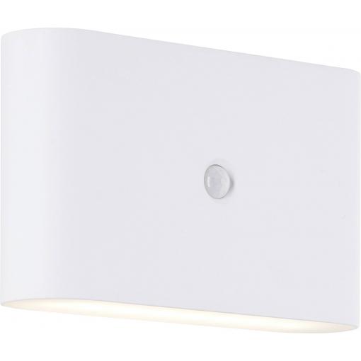 Brilliant Xino G80605/05 venkovní nástěnné LED osvětlení s PIR detektorem LED pevně vestavěné LED 34 W bílá