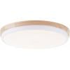 Brilliant G80845/75 Baarlo LED stropní svítidlo LED pevně vestavěné LED 24 W bílá (matná), dřevo