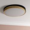 Brilliant G80845/76 Baarlo LED stropní svítidlo LED pevně vestavěné LED 24 W černá (matná), dřevo