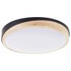 Brilliant G80845/76 Baarlo LED stropní svítidlo LED pevně vestavěné LED 24 W černá (matná), dřevo