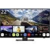 Reflexion LDDX22iBT_B LCD TV, 55 cm 22 palec, E (A - G), DVB-T2, DVB-C, DVB-S2, Full HD, Smart TV, WLAN, DVD-Player, CI+, černá